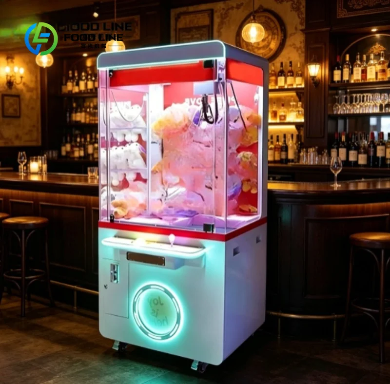Desktop Claw Vending Machine for Commercial Use,Interactive Prize Grabber with Lights and Sounds, Great for Parties and Events