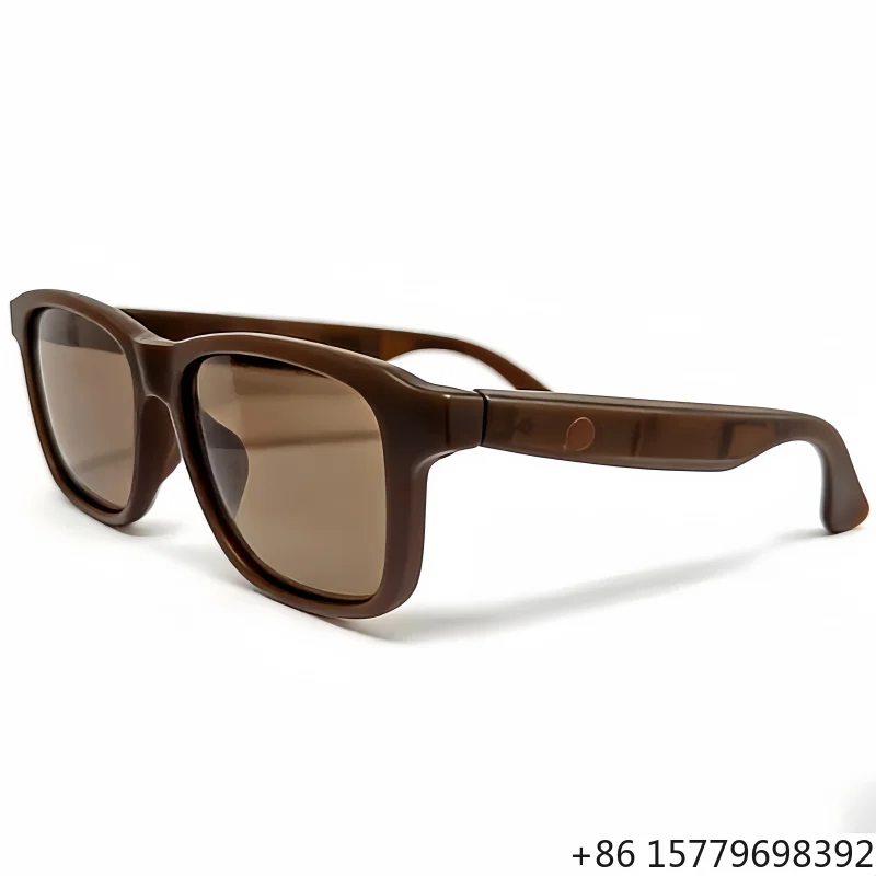 

Touch Intelligent Bluetooth V5.4 Brown Smart Glasses Outdoor Sports Phone Call Music Player OEM