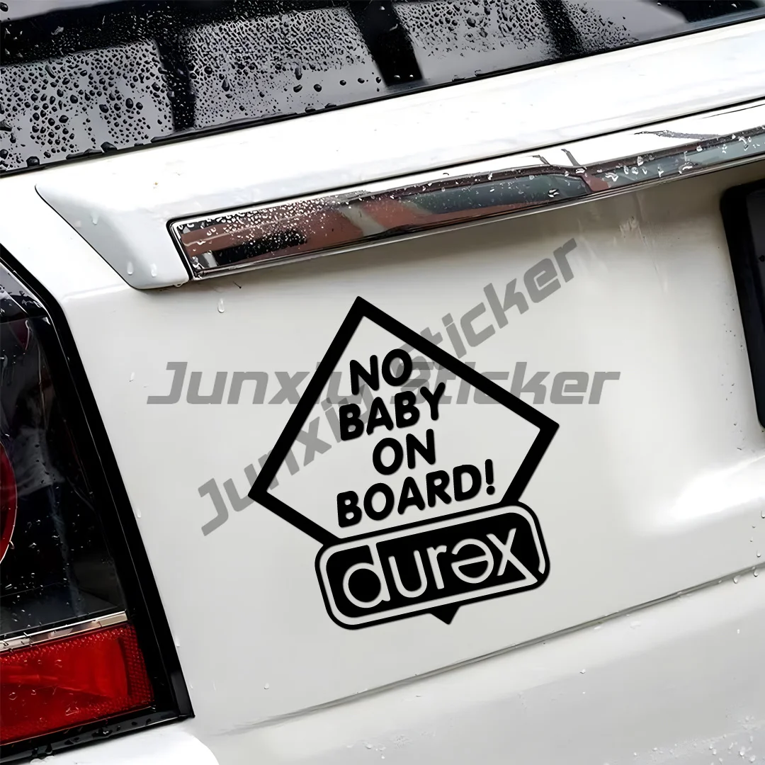 

NO BABY ON BOARD! Stickers,creative&funny ,high Quality Sticker for Cars Trucks Motorcycles &laptops!