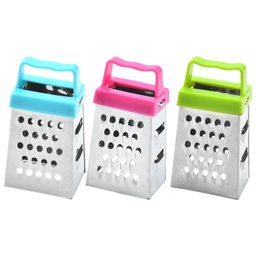 

3 Pcs Multifunction Vegetable Mini Grater Cheese Graters Plastic Shredder Functional