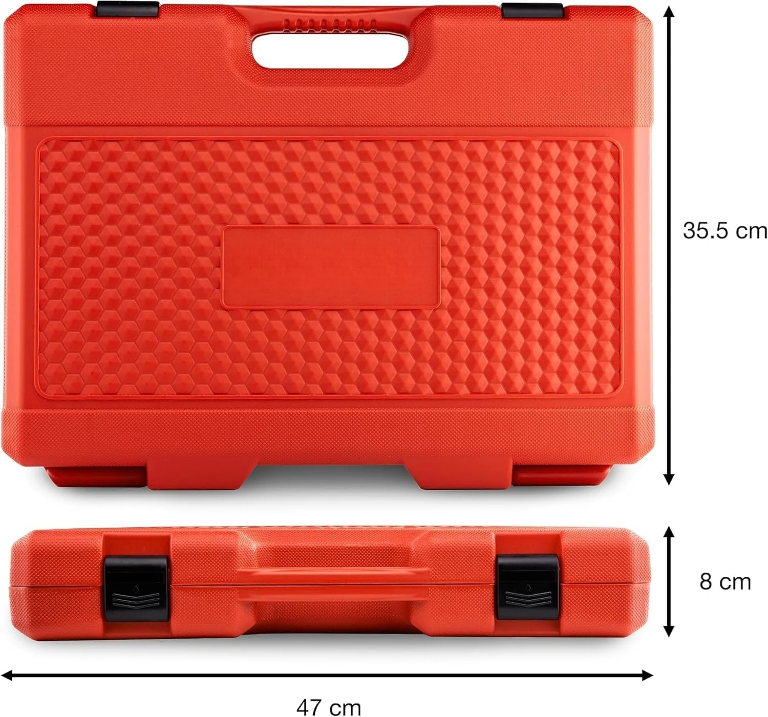 02471A Schlagsteckschlüsselsatz, 3/8-Zoll-Antrieb, 67-teilig, metrisches und Standard-Hauptsteckschlüsselsatz mit flachen und tiefen Steckschlüsseln, Ratsche, neu
