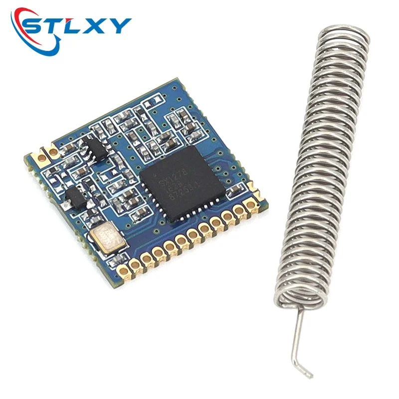 Stlxy 1Pcs SX1278 Wireless Transceiver Module Development Board/LoRa Spread Spectrum/433MHz/SPI Interface/Small Size