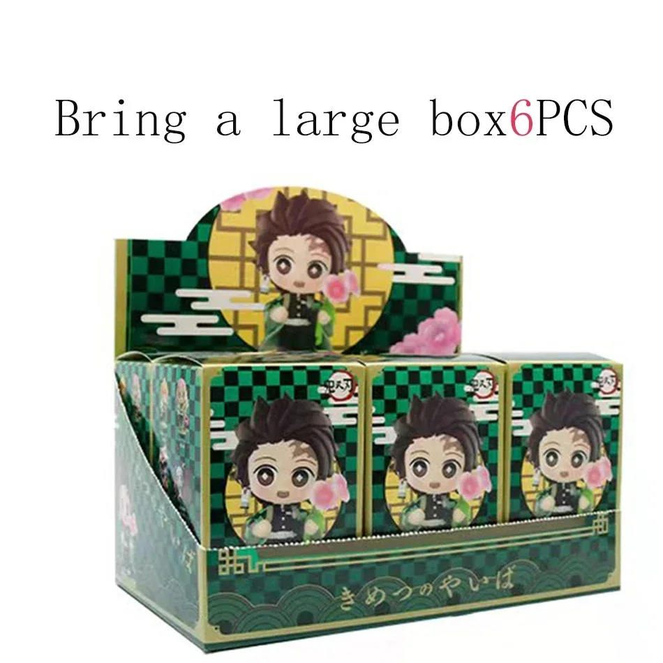 Demon Slayer Anime Cartoon Figur Blind Box Serie Tanjiro Kamado & Nezuko Kreative Personalisierte Statue Modell Ornament Überraschung