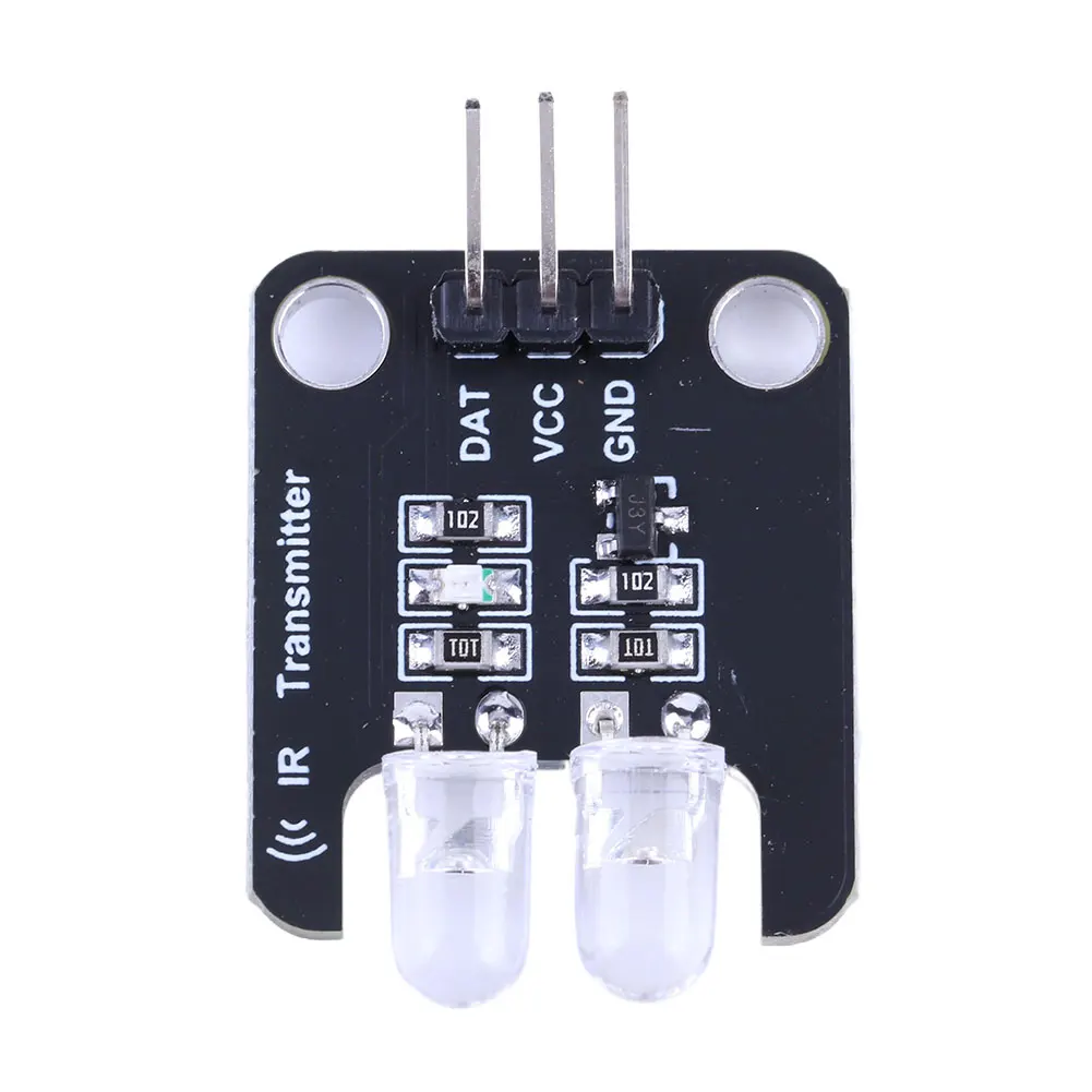 Módulo de sensor emisor de emisión de transmisor IR, bloque de construcción electrónico para Compatible con Arduino