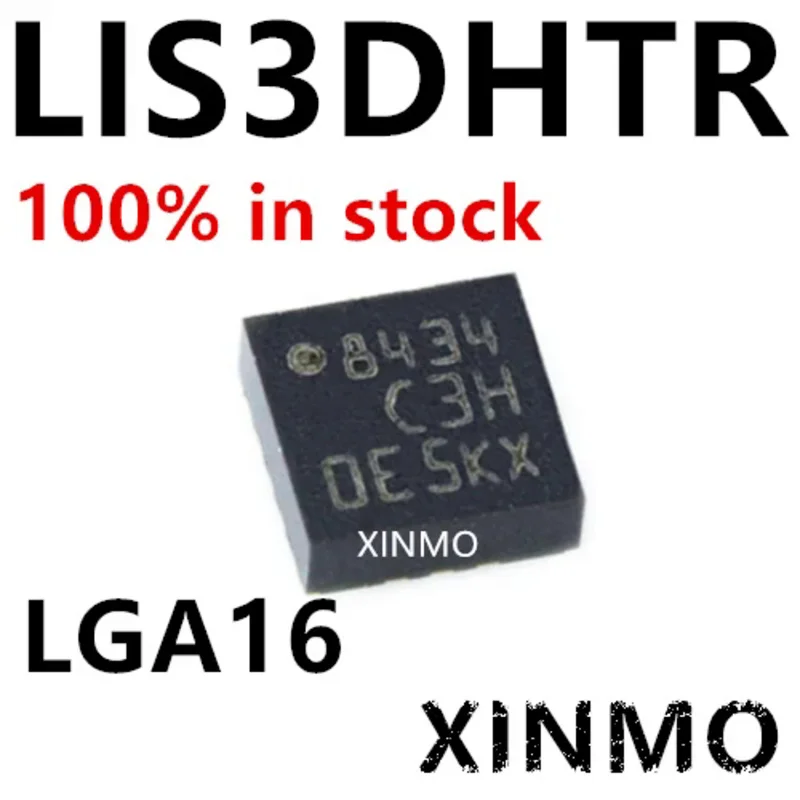 1-10Pcs/Lot LIS3 LIS3DH LIS3DHTR C3H QFN LGA16 in stock