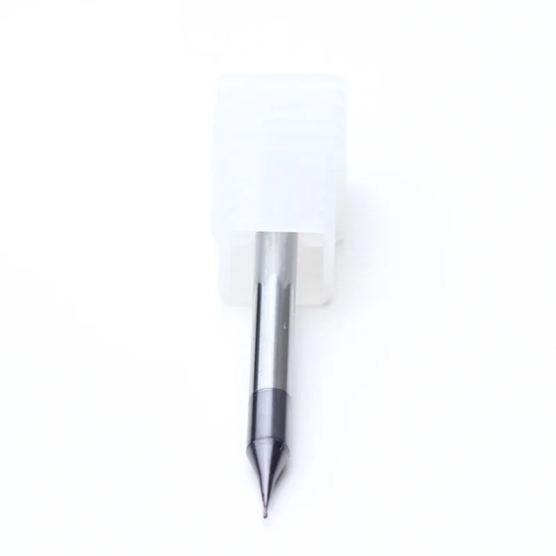 Imagem -02 - Carboneto de Tungstênio Micro Ball End Mill Haste Fresa Flauta Hrc60 Flat mm 0.3 mm 0.20.9 mm Mirco Cnc Gravura Bit