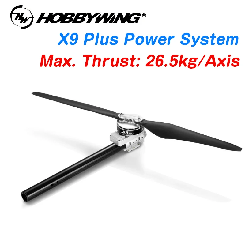 

Hobbywing X9 plus Power system 9260 motor 36190 propeller for DIY 20L 25L Multirotor Agricultural Spraying Drone Frame