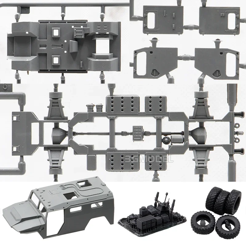 RPG DIY تجميعها مقياس أطقم منمذجة 72005 GAZ- 233114   طائرة Tiger-M Defense Drone Special Operations موديل 172 مقياس