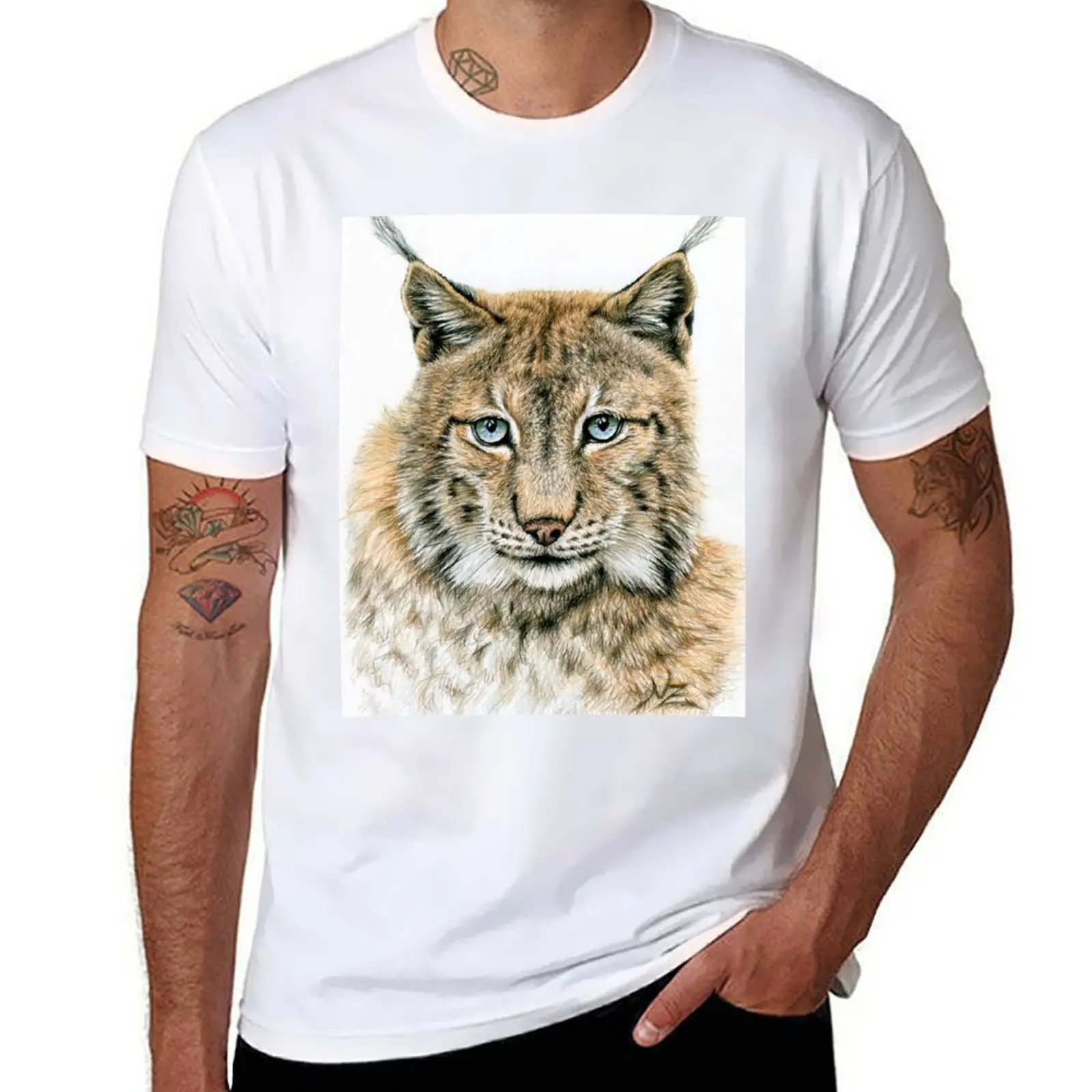 

The Lynx - Der Luchs T-Shirt blanks funny shirt cotton Funny t-shirt tops plain black t shirts men