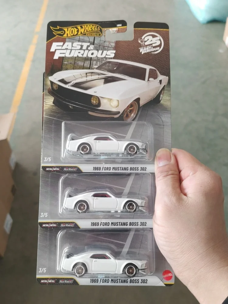 Original Hot Wheels Fast & Furious 25th Anniversary Set Mitsubishi Mercedes Mustang Etc Classic 1:64 Diecast Vehicle Model Cars