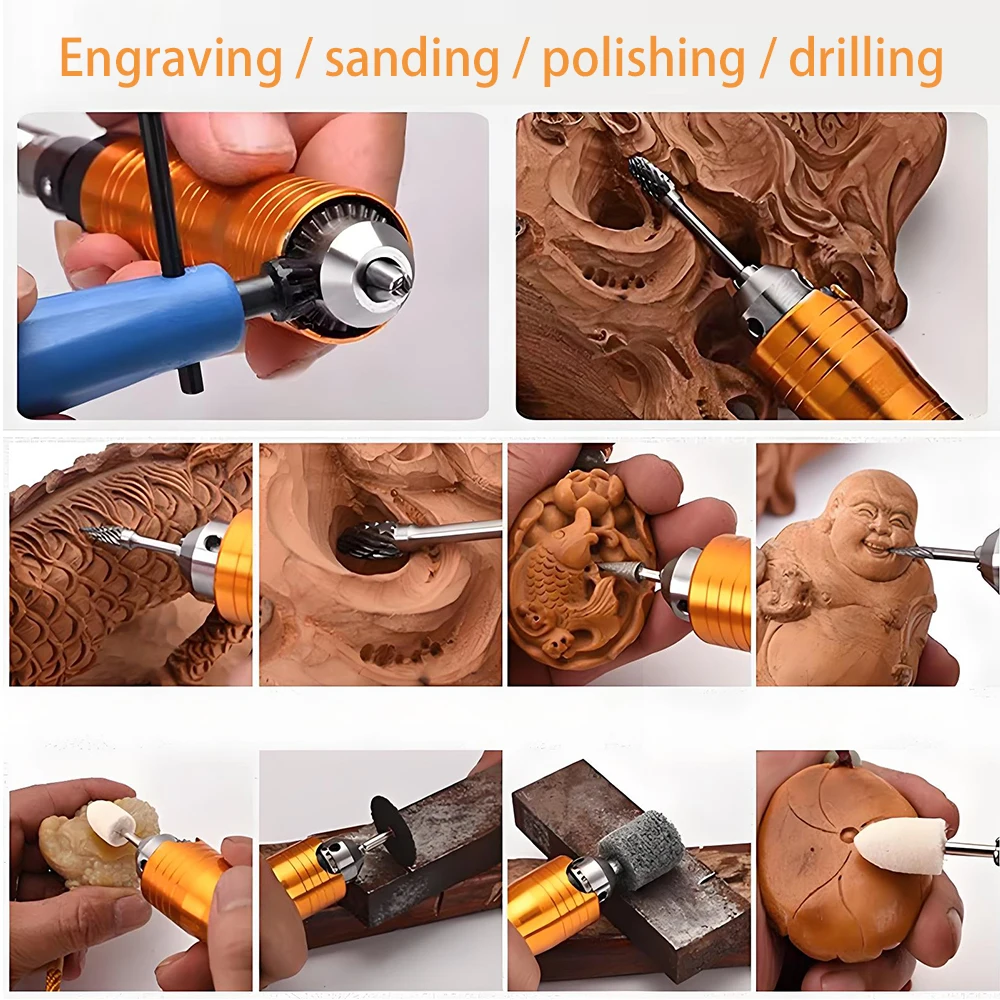 Electric Suspension Grinder for Wood Root & Jadeite Carving Jade Stone Carver Metal Polishing Machine Tool