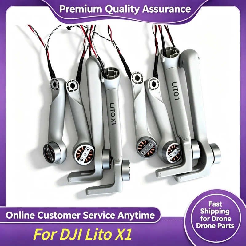 para-dron-dji-lito-x1-conjunto-de-brazo-de-motor-95-original-con-motor-delantero-trasero-izquierdo-derecho-piezas-de-repuesto-para-reparacion