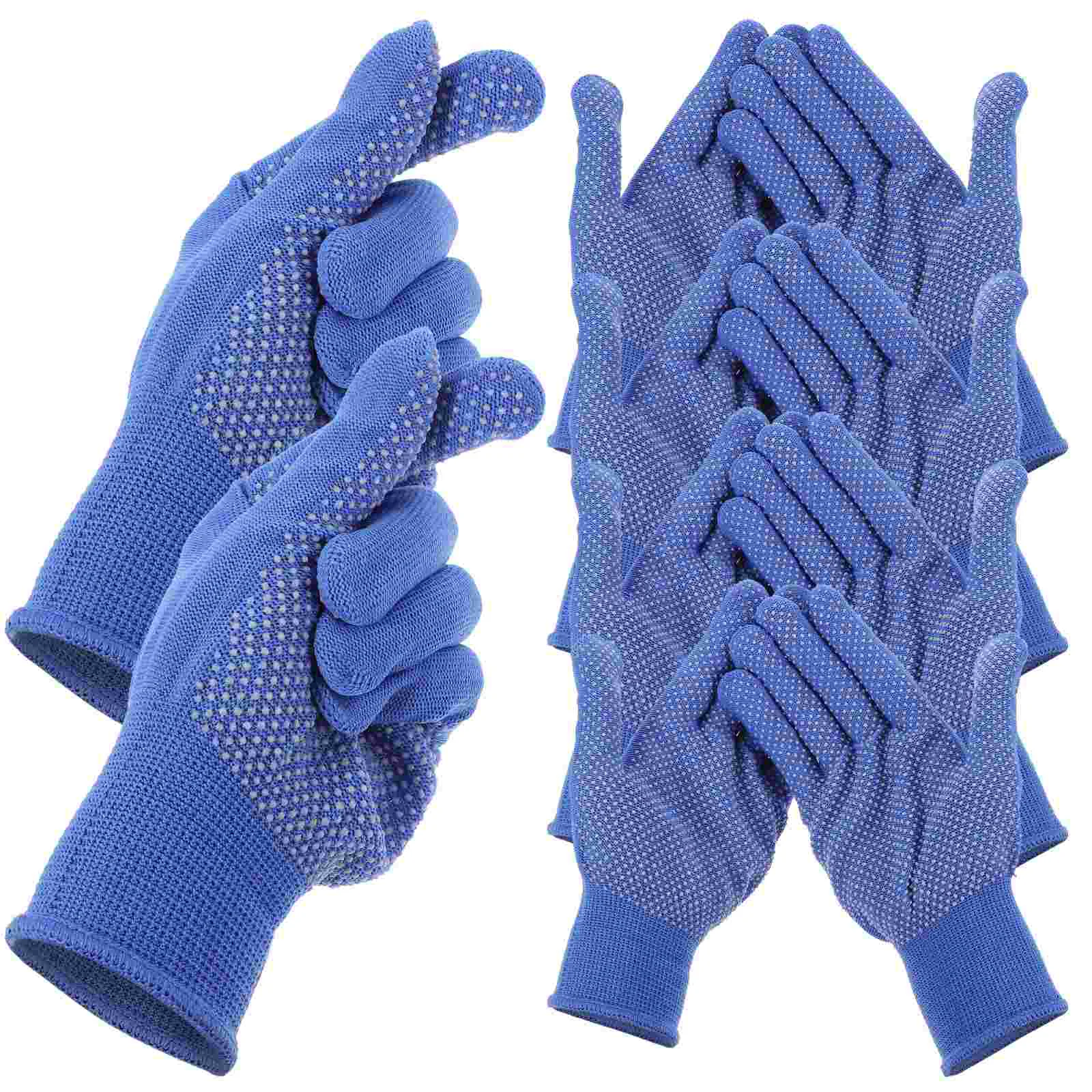 10 Pairs of Outdoor Working Gloves Anti-slip Mitten Safety Gardening Gloves Work Gloves Garden Working Gloves