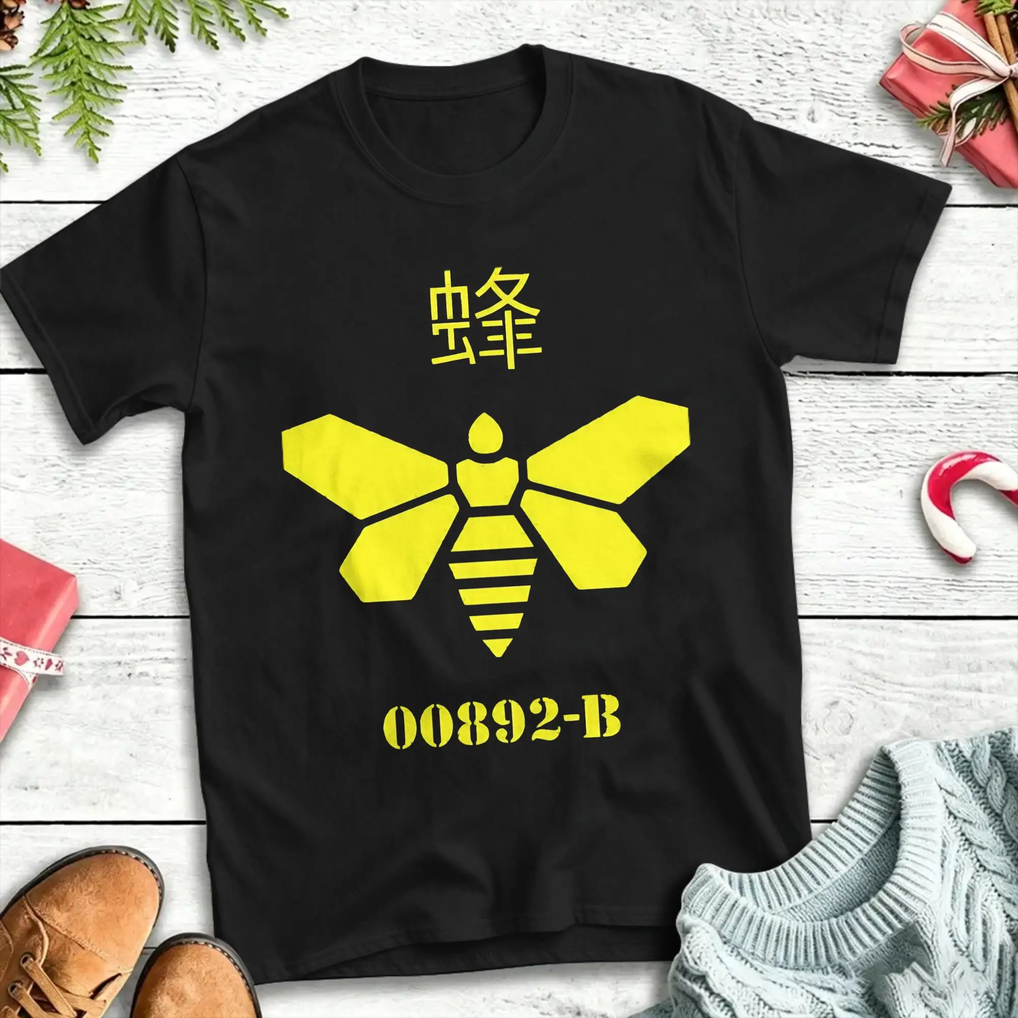 Barrel Bee Breaking Bad T Shirt Men Cotton Casual T-Shirt Round Neck  Tee Shirt Short Sleeve Clothing Plus Size