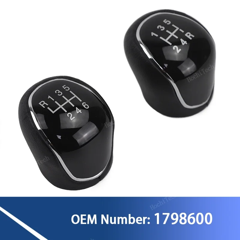 

5/6 Handles Gear Shift Knob Lever Stick Head For Ford S-Max C-Max Kuga Galaxy Mondeo 4 Mk4 Transit Tourneo Connect Focus Auto