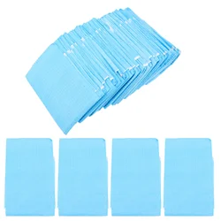 30 Pcs Bibs Disposable Rice Pocket The Elderly Practical Kitchen Protector Soft Plastic Elders Saliva Towels