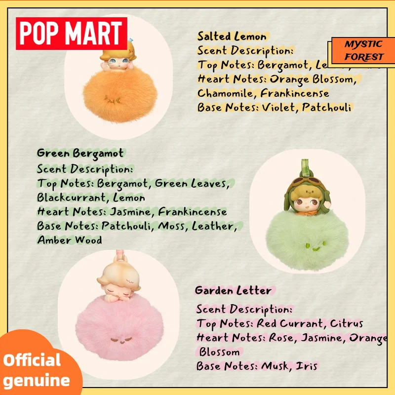 

POP MART Dimoo аромат воспоминания мы фиксацией серии кулон глухая коробка украшения дома кавайная кукла подарок на день Святого Валентина загадочная коробка