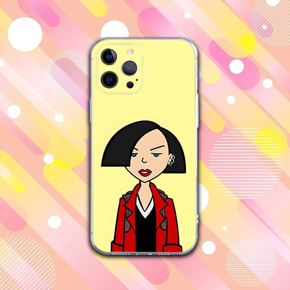 حافظة هاتف D-Daria C-Cool لهاتف iPhone 17,16,15,14,13,12,11 Pro,Max,Plus,X,XS,XR,SE4,E غطاء ناعم شفاف صغير #3