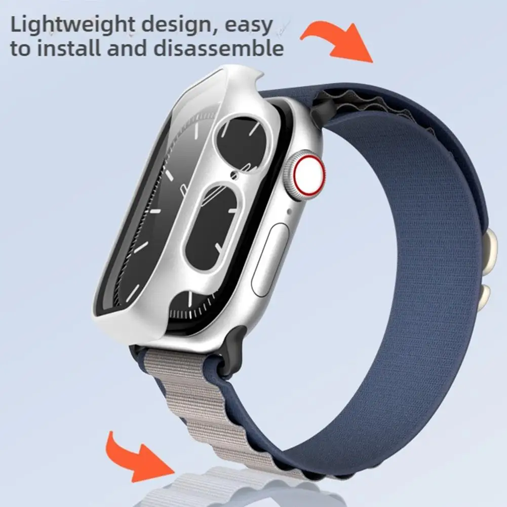 Vetro temperato + Cover per Apple watch Series 10 42mm 46mm Matte Hard PC Bumper Screen Protector Case IWatch 10 42/46 accessori