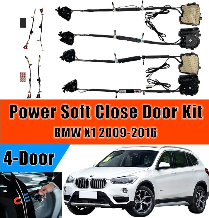 Xcar for BMW X1 2009-2016 Car OEM Automatic Soft Close Door Electric Suction Kit Auto Power Closing