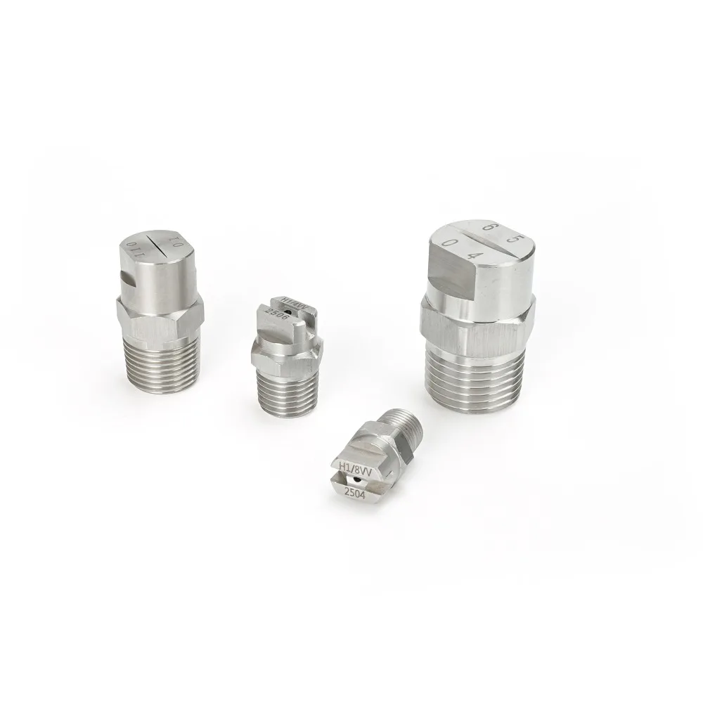 1/4'' Flat Fan Water Spray Nozzle 25/45 Degree Jet Cooling Industrial High Pressure Cleaning Dust Removal Nozzle Tips