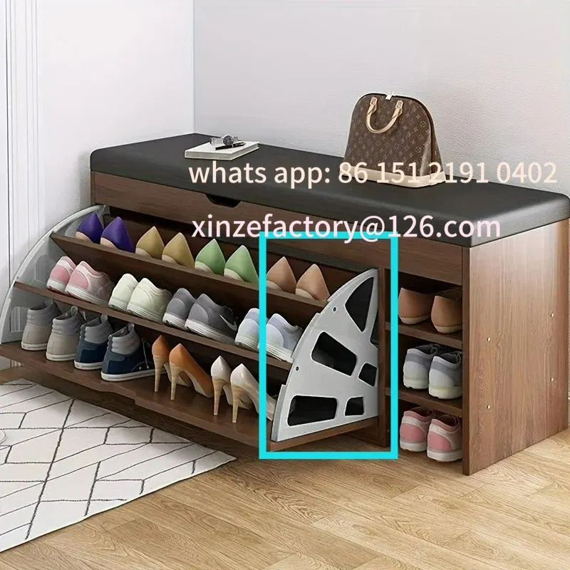 

Customizable Flip shoe cabinet accessories,stainless steel thickened shoe cabinet accessories,hardware hidden flip rack
