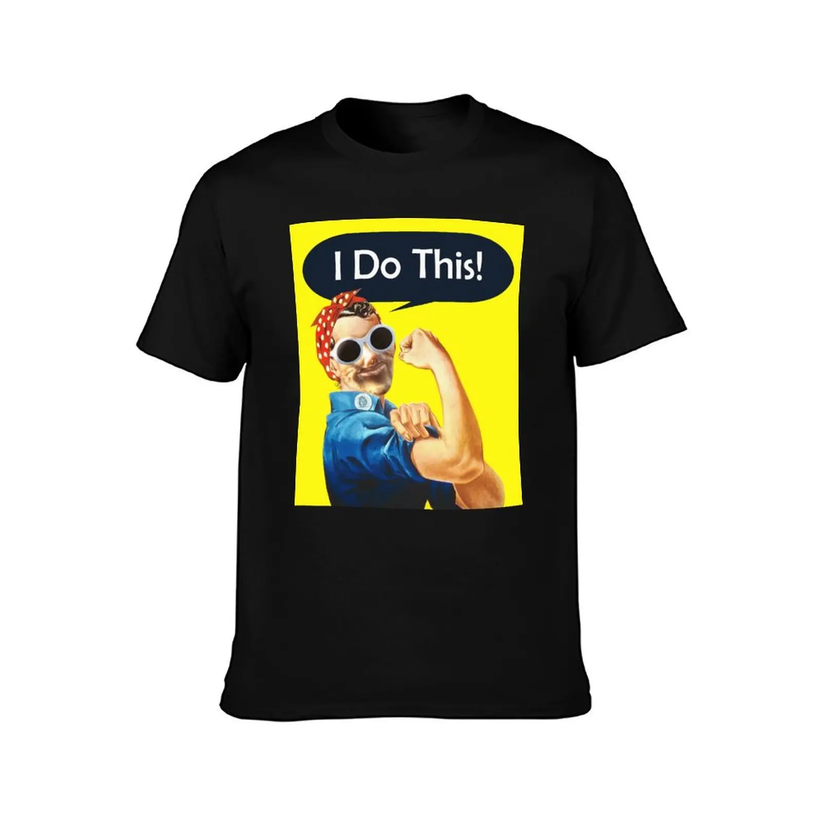 The Final Pam as Rosie Riveter (Pammy Riveter) T-Shirt t shirt man luxury t shirts for man graphic tees T-Shirt
