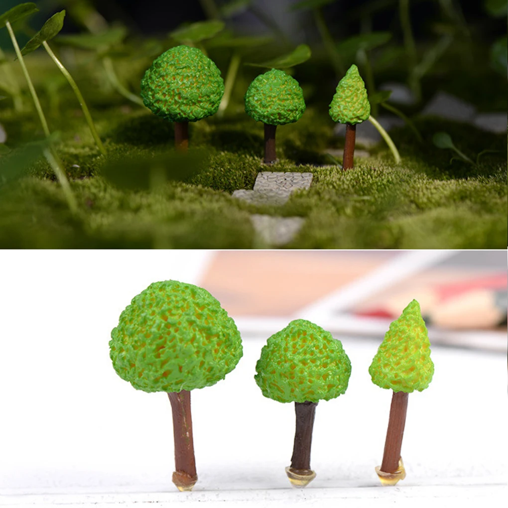Moss Micro Landscape Room Decor Mossy Hills Trees Easy Installment