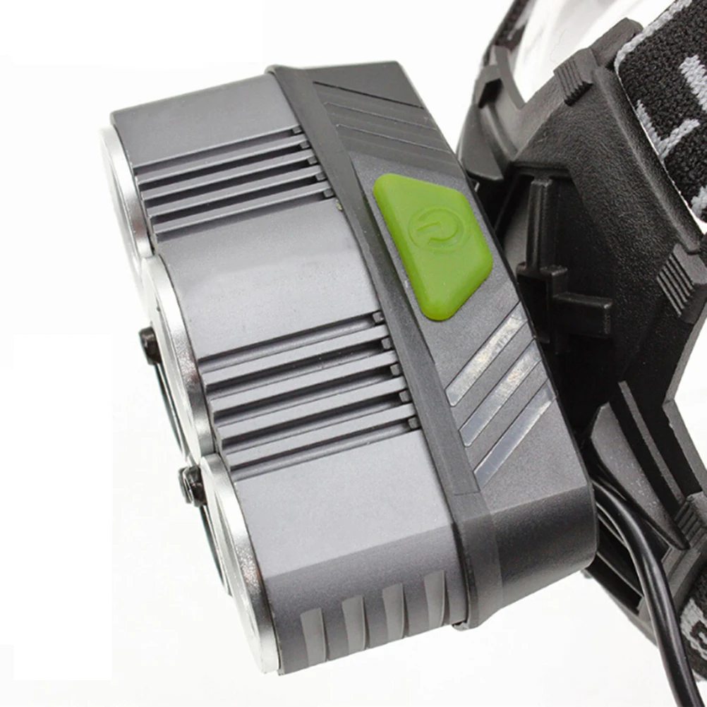 

Перезаряжаемый налобный фонарь 5, светодиодный налобный фонарь для рыбалки, охоты, пешего туризма, кемпинга, водонепроницаемый фонарик, портативный фонарь для шлема