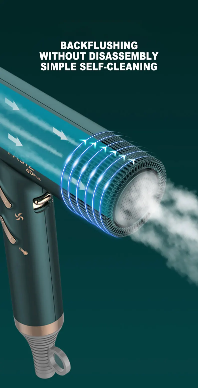 

2025 Constant temperature non-folding hair dryer hair care negative ion high-power hair dryer household hair dryer