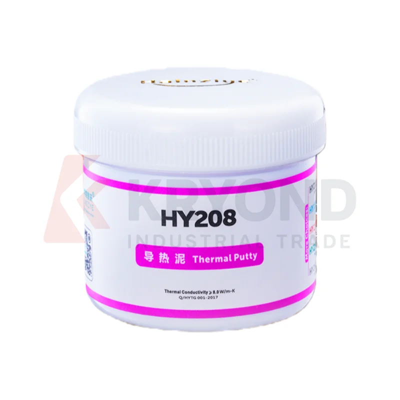Original Halnziye HY208 Thermal Putty 8.0 W m K High Efficiency Heat Dissipation Compound for CPU GPU LED Cooling Applications