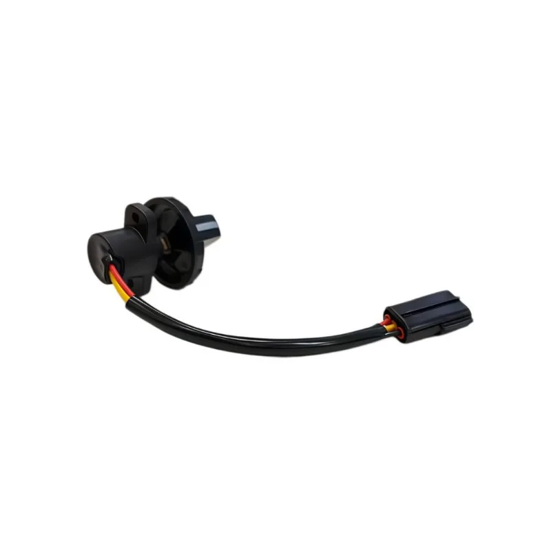 Suitable for Kobelco SK75-8 excavator throttle knob, yellow four-hole plug electronic throttle potentiometer