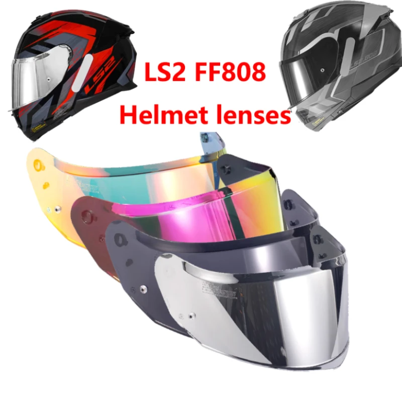 

LS2 motorcycle helmet FF808 color lenses day and night universal lenses night vision brightening lenses motociclista accesorios