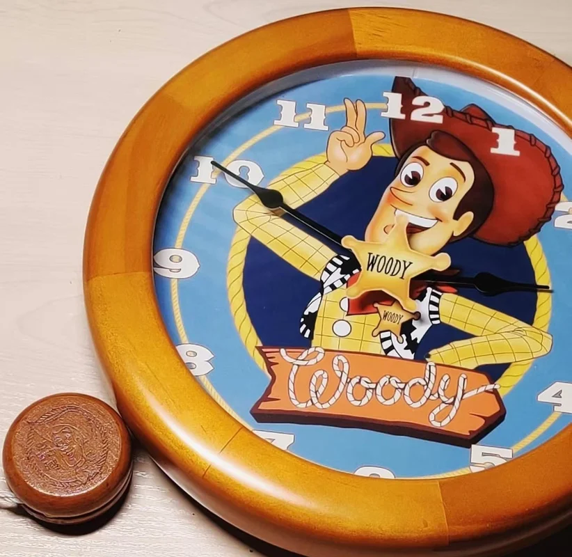 

D-KOp Handmade Products Disney Toy Story Woody Clock In Andy's Room Andy Woody Clock D-KOp