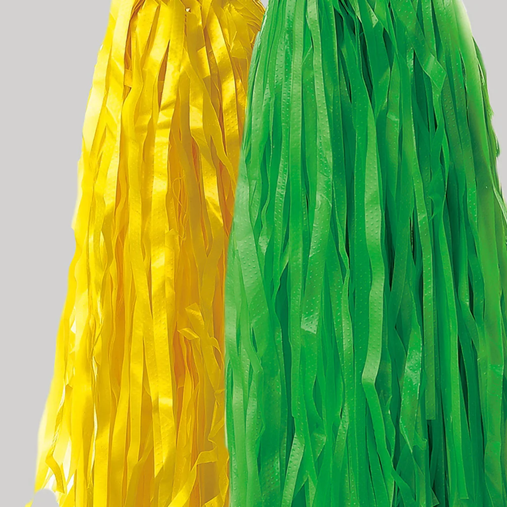 

12pcs Handheld Pom Poms For Cheerleading Dance Sports Party Celebrations Stage Performance Accessories Cheer Pom Poms
