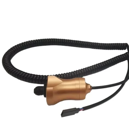 Single Hand Wired Remote Control Metal Housing Waterproof Can Be Used Underwater Suitable for Boats Paddle Boards