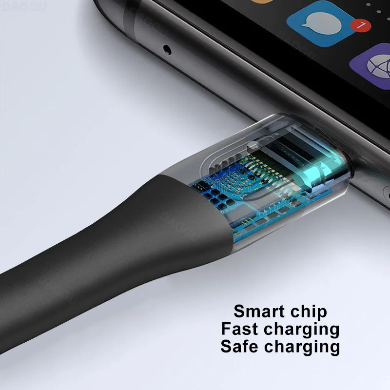 6A 120W 100W 66W Fast Charging Usb Cable Type C Cord for Huawei Honor Xiaomi Green Color Fast Charge Type C Cable 1m 2m 3m 0.5m