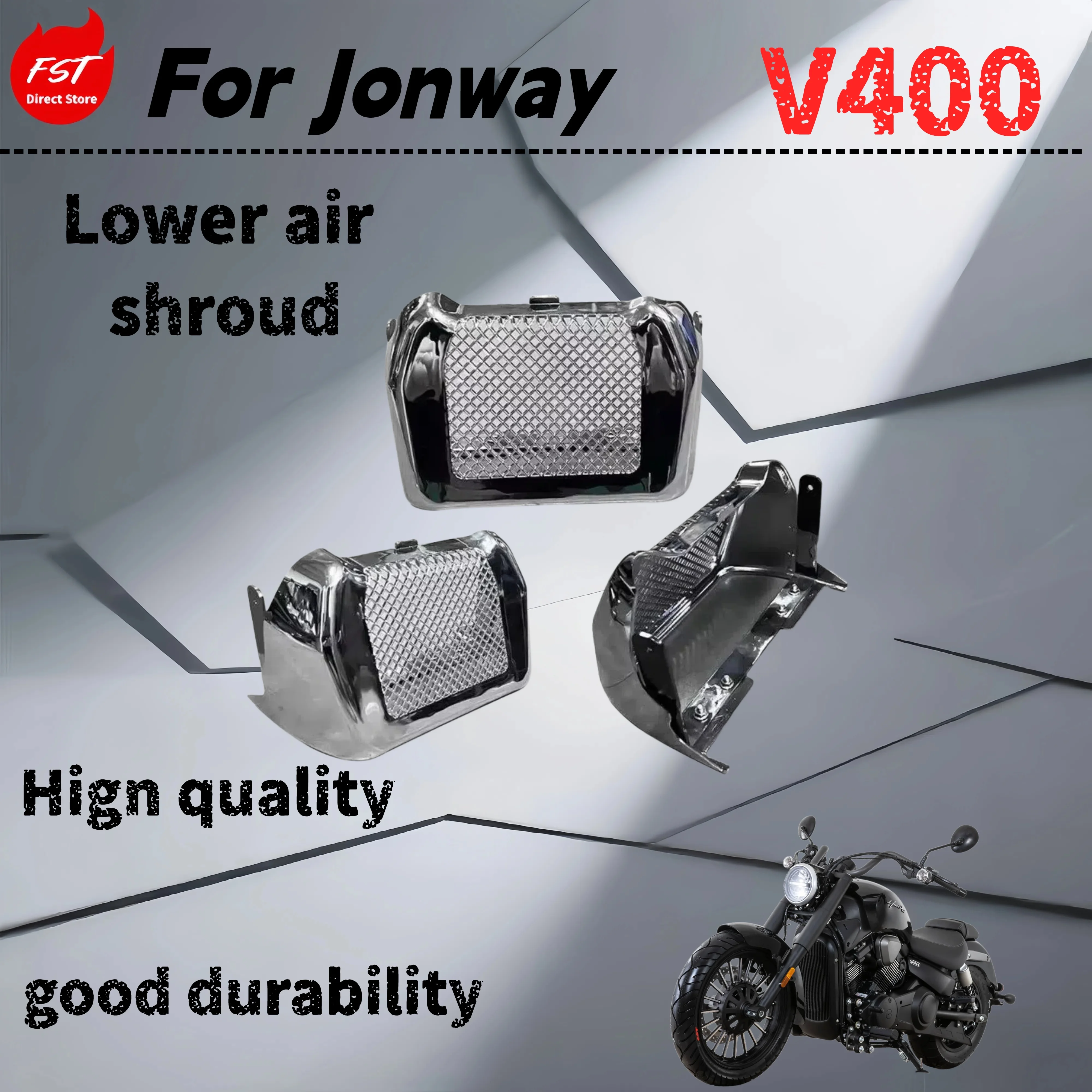 

Для нижнего воздушного дефлектора Jonway V400, защитная крышка двигателя, аксессуары для модификации защитной крышки