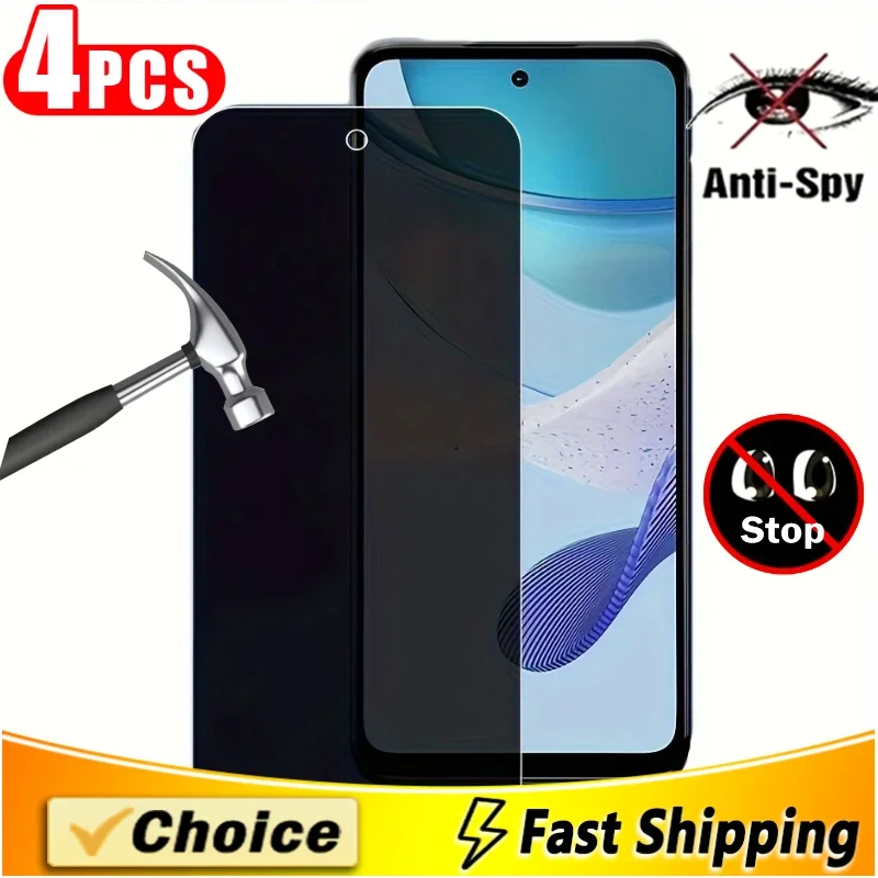

4Pcs Privacy Protection Screen Protector For Huawei Y3 5P 6Prime 6Pro YMax 8s Y9 Y61(2017 2018 2019) Anti-Scratch Tempered Glass