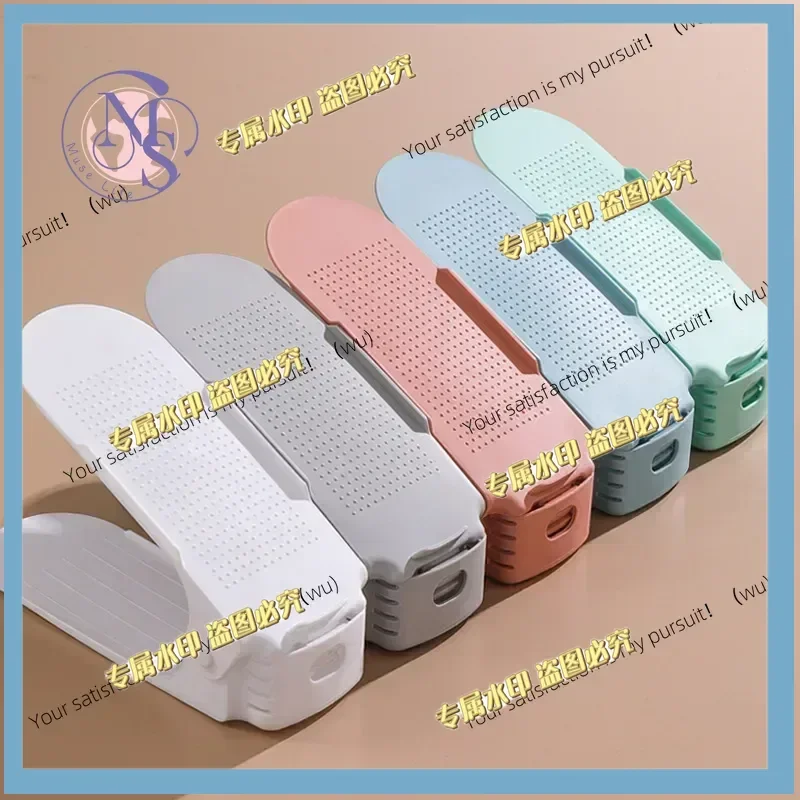 10-Piece Adjustable Slot Storage, Space-Saving, Double Layer