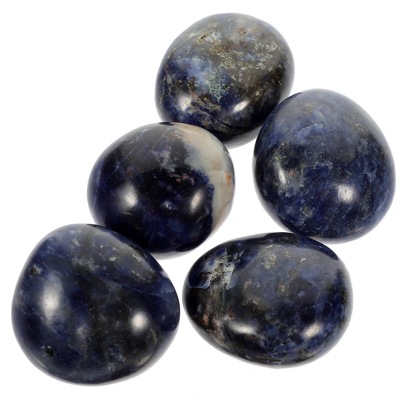 

1 Set Blue Lace Agate Rock Crystal Quartz Decorative Stone Natural Crystals for Home Garden Wedding Party Floral Arrangement