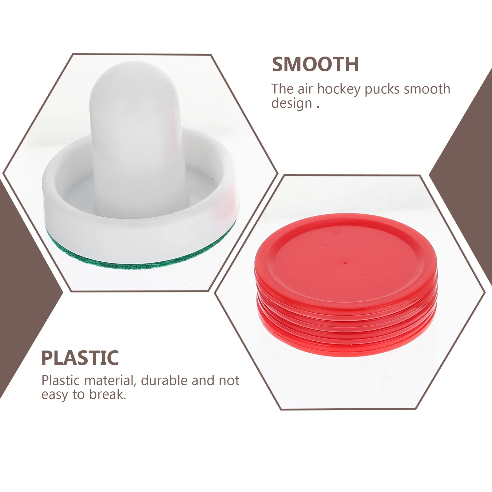 

2 set Plastic Parts For Indoor Room Fast Action Hockey Parts Activities Hockey Accessory