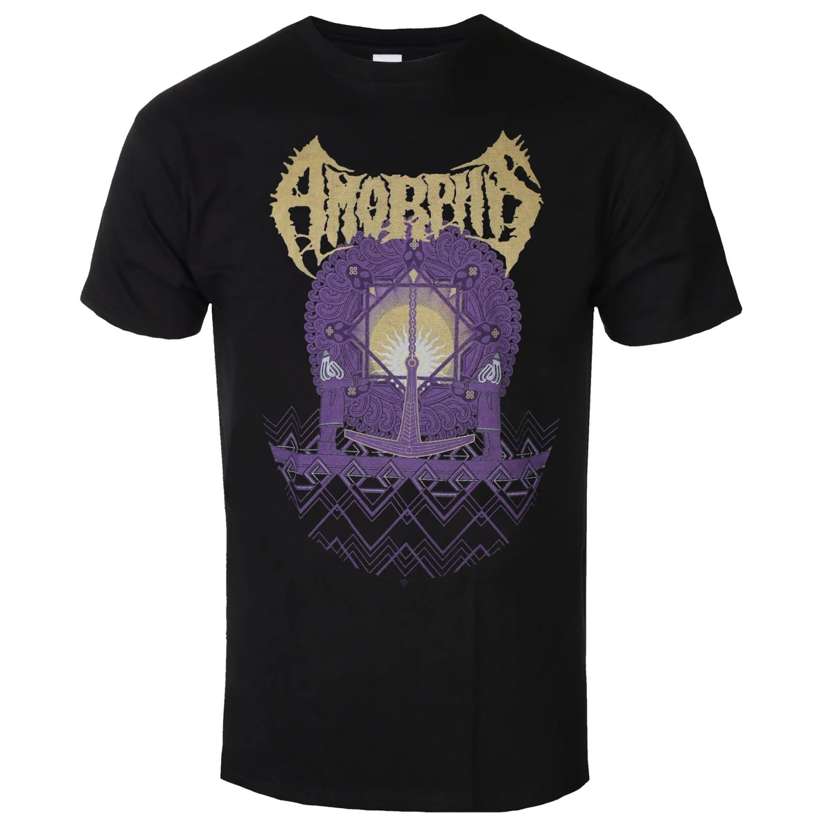 Best Amorphis Graphic Cotton Band T-shirt Unisex Summer Short Sleeve Fashion Brand Tee Luxury Casual Vintage Tees