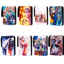 400-900Pcs Naruto Anime Game Collection Card Book Anime periferiche Card Storage Bag Album regali di natale giocattoli per ragazze ragazzo ad alta capacità