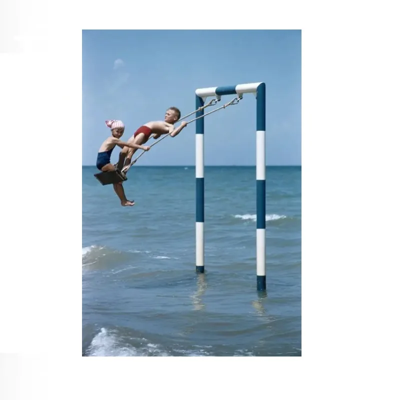Slim Aarons 'Adriatic Riviera', Print Art Canvas Poster, For Living Room Decor, Home Wall Picture