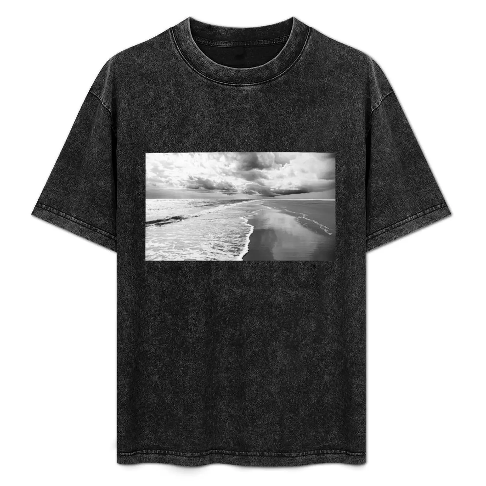 

North Sea - Island Amrum T-Shirt Minimal Art Print T-Shirt