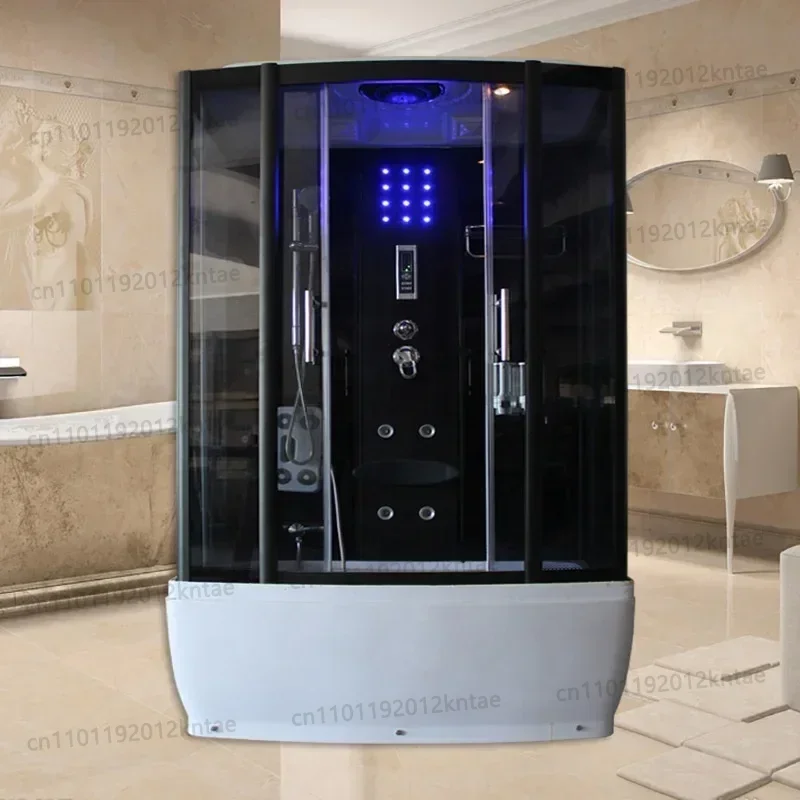For New most popular electric steam shower room walk in tub showers cabins high quality steam bath cabin