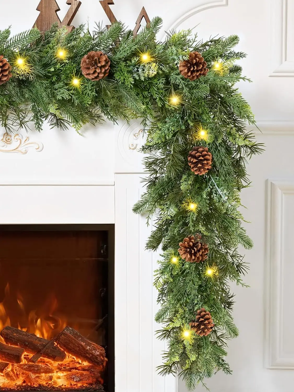6FT Pre-Lit Christm… - image