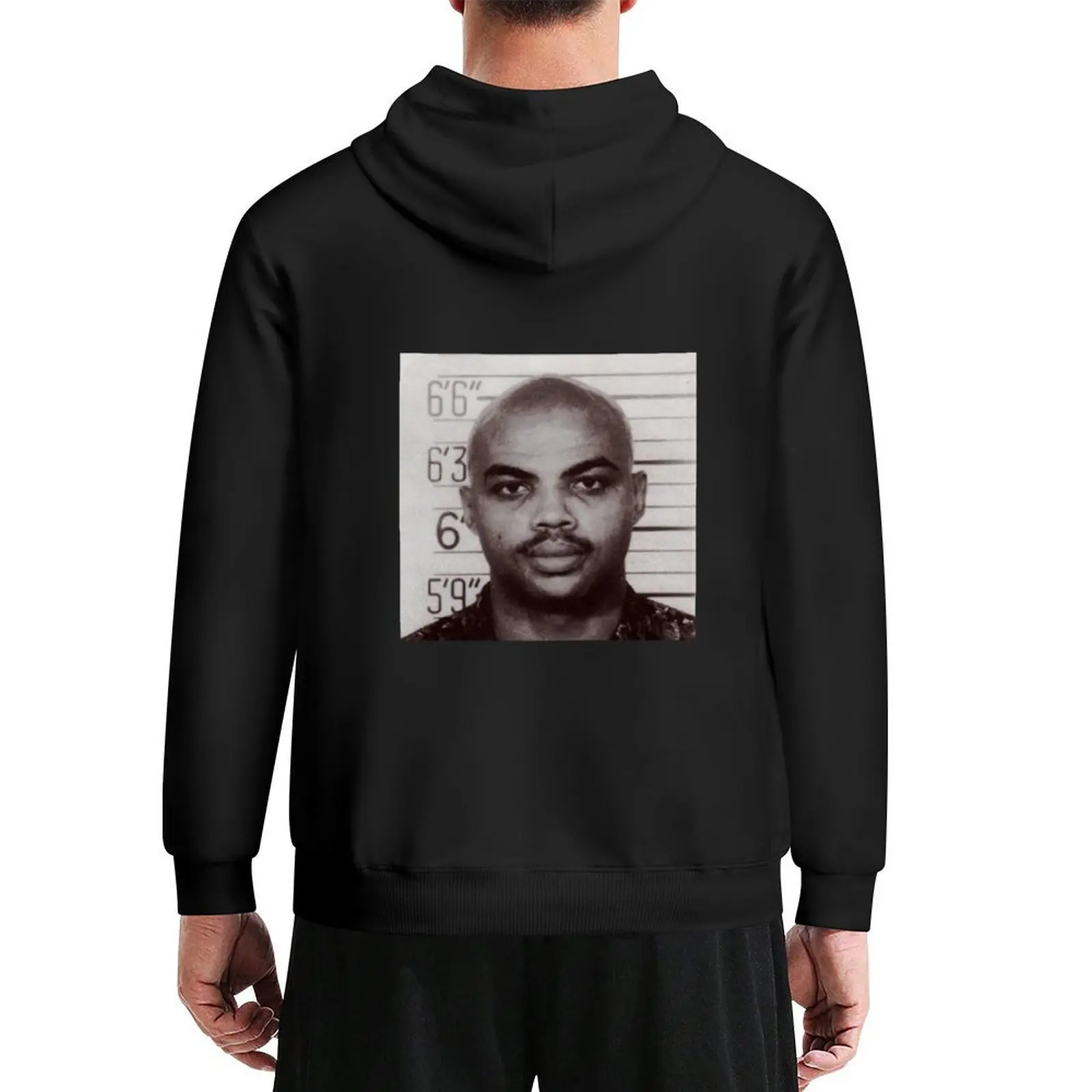 

Charles Barkley Mugshot Hoodie men's sweat-shirt fashion men korean clothes mens designer clothes hoodies for men