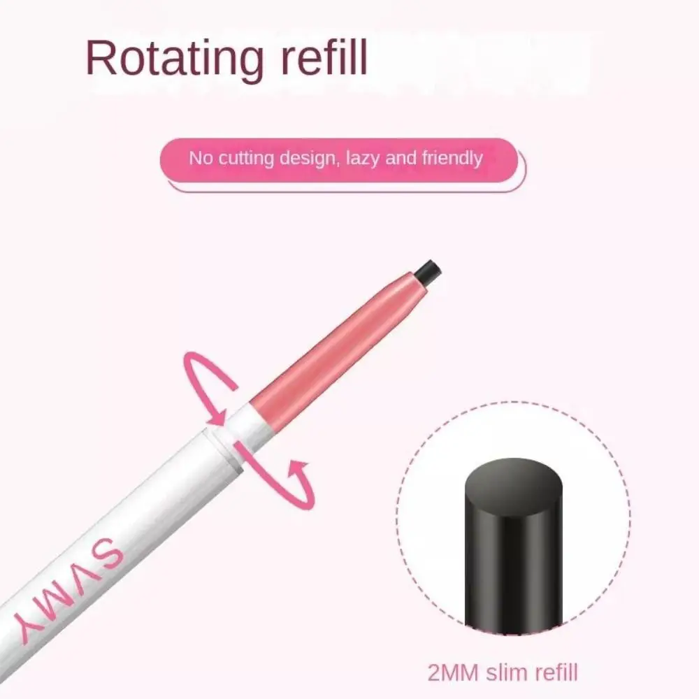 Eyeliner Potlood Natuurlijke Niet-Smudge Cosmetica Waterdichte Oogmake-Up Tool Eyeliner Gel Potlood Liggend Zijdeworm Potlood Eyeliner Pen